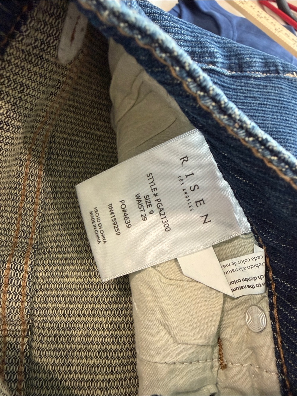 Risen textured barrel jeans - Picture 7 of 7